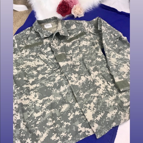 US ARMY UNIFORM DIGITAL PATTERN / ACU JACKET - Picture 3 of 6